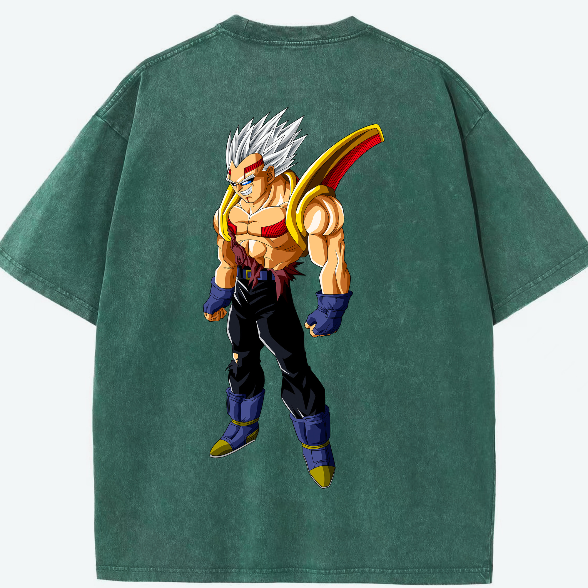 （画像用） ドラゴンボール DRAGON BALL 綿100% ヴィンテージ風 半袖Tシャツ（背面プリント）